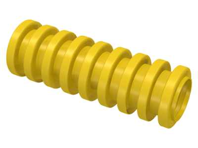 Hose, Ribbed 7mm D. 3L / 2.4cm in Yellow