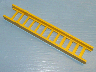 Ladder 10.3cm (collapsed) 2 & 3 Piece - Bottom Section in Yellow