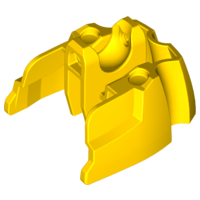 Large Figure Foot, Short with Ball Joint Socket in Yellow