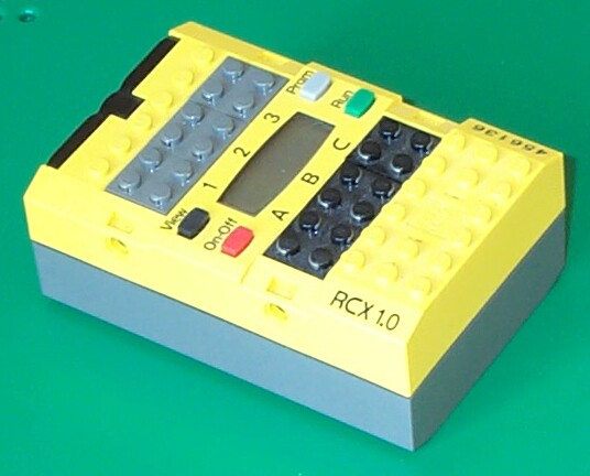 Hub, RCX 1.0, No Power Jack [Complete Assembly] in Yellow