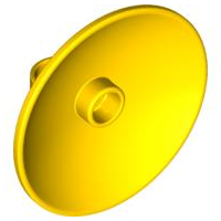 Duplo Dish / Radar 3 x 3 in Yellow