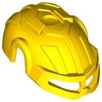 Large Figure Helmet in Yellow