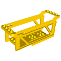 Duplo Car Transporter Frame in Yellow
