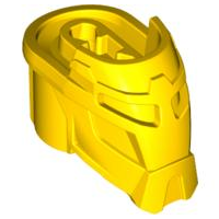 Large Figure Head in Yellow