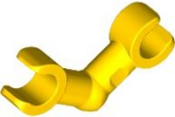 Arm Skeleton [Bent / 2 Clips] in Yellow