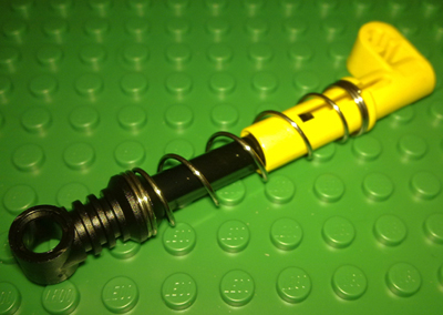 Technic Shock Absorber 9.5L with Extra Hard Spring in Yellow
