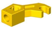 Arm Mechanical with Clip [Thick Support] in Yellow