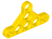 Technic Beam Triangle Thin [Type II] in Yellow