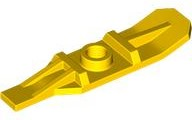Sports Ski without Hinge in Yellow