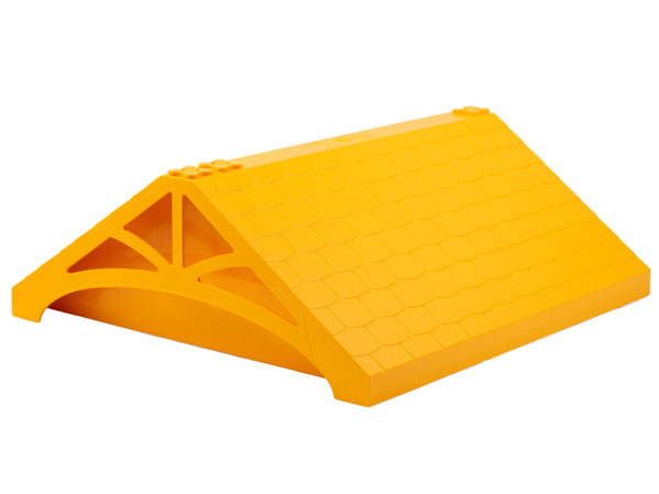 Scala, Roof 24 x 22 x 7 in Medium Orange