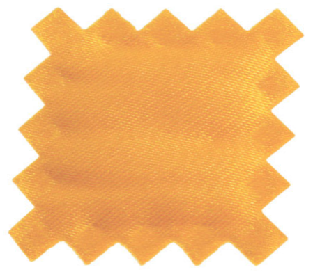 Belville, Pillow 4 x 4 with Border of Diagonally Embossed Squares in Medium Orange