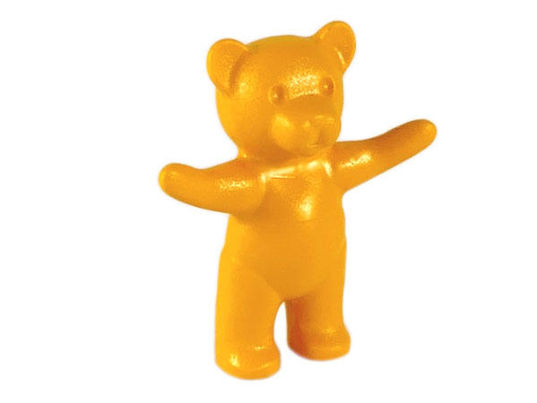 Belville / Scala, Animal, Teddy Bear - Arms Up in Medium Orange