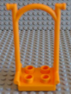 Duplo Swing Seat in Medium Orange