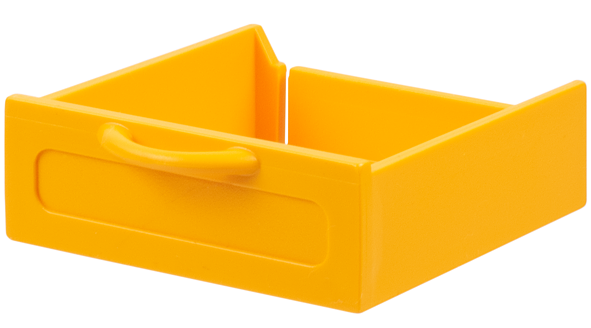 Scala, Cupboard / Drawer Small in Medium Orange