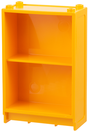Scala, Cupboard / Cabinet / Bookshelf 6 x 3 x 7 2/3 in Medium Orange