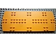 Scala, Plate Special 8 x 20 x 2/3 Round Ends with Reduced Stud Sections in Medium Orange
