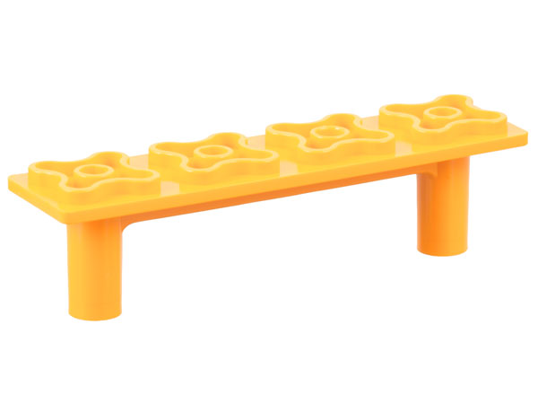 Scala, Support, Bed 2 x 8 x 1 2/3 in Medium Orange