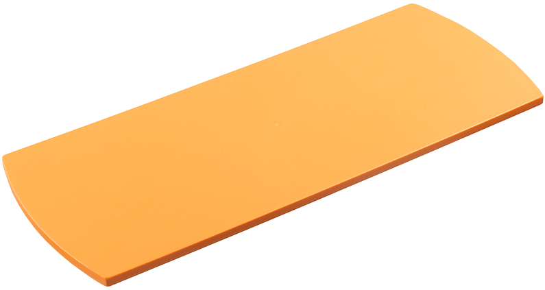 Scala, Tile 8 x 20 x 2/3 Round Ends in Light Orange