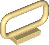 Bar 1 x 4 x 2 in Light Yellow