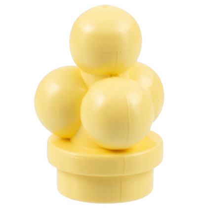 Food Ice Cream Scoops in Light Yellow