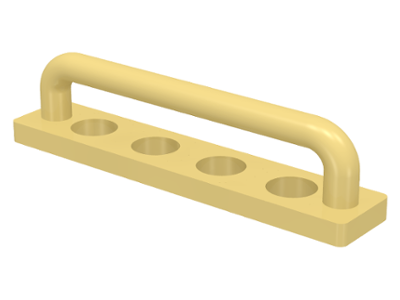 Scala, Equipment, Towel Bar 1 x 5 in Light Yellow
