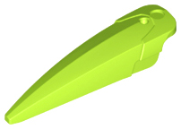 Large Figure Limb Cover / Claw / Spike Large with Axle in Lime