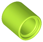Technic Pin Connector Round 1L [Beam] in Lime