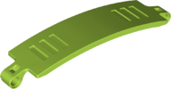 Technic Panel Curved 3 x 13 in Lime