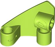 Technic Panel Fairing #10 Medium Triangle Smooth in Lime