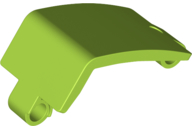 Technic Panel Curved and Bent 6 x 3 in Lime