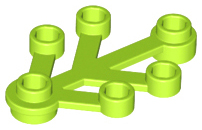 Plant, Leaves 4 x 3 in Lime