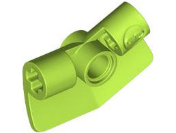 Technic Panel Fairing 2 x 3 x 1 #3 Angled 157.5° in Lime