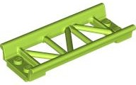 Vehicle Track, Roller Coaster Straight 8L in Lime