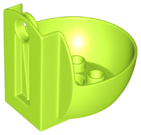 Duplo Ferris Wheel Gondola in Lime