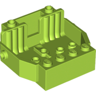 Vehicle Base 6 x 5 x 2 [2 Seats] in Lime