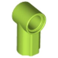 Technic Axle and Pin Connector Angled #1 in Lime