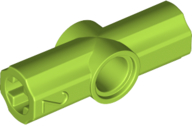Technic Axle and Pin Connector Angled #2 - 180° in Lime
