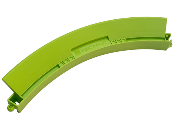 Technic Competition Arena Middle Section, Curved [8307] in Lime