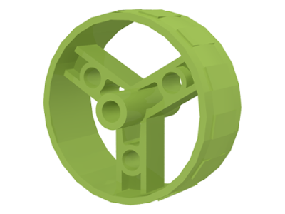 Wheel 41mm Znap Thin Tread in Lime