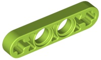Technic Beam 1 x 4 Thin in Lime