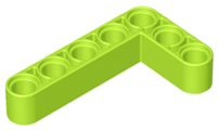 Technic Beam 3 x 5 L-Shape Thick in Lime