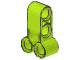 Technic Pin Connector Perpendicular Long in Lime