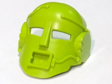 Large Figure Mask Mahiki (Turaga) in Lime