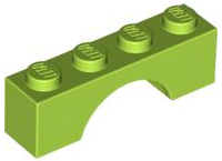 Brick Arch 1 x 4 in Lime