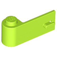 Door 1 x 3 x 1 Left in Lime