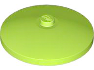 Dish 4 x 4 Inverted [Radar] in Lime