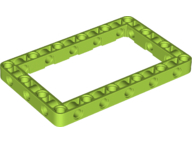 Technic Beam Frame 7 x 11 in Lime
