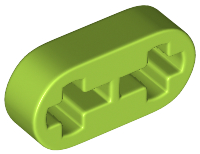 Technic Beam 1 x 2 Thin in Lime