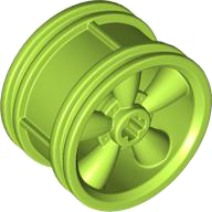 Wheel 30 x 20 5-Spoke in Lime