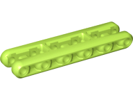Technic Beam 3 x 11 Flexible Double in Lime